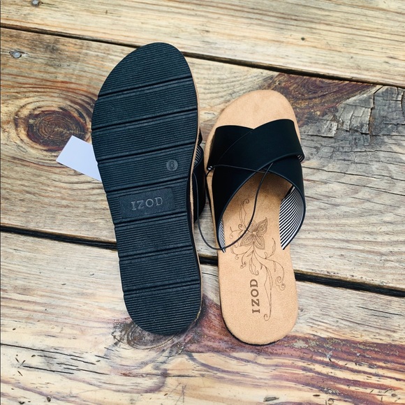 Izod Alyssa slip on sandals - Picture 4 of 6